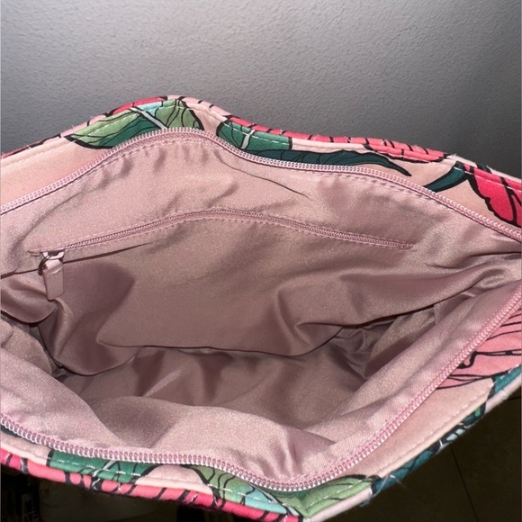 Vera Bradley Vintage Floral Triple Zip Crossbody Bag - Picture 3 of 7